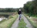 Vélo sur le Hallage